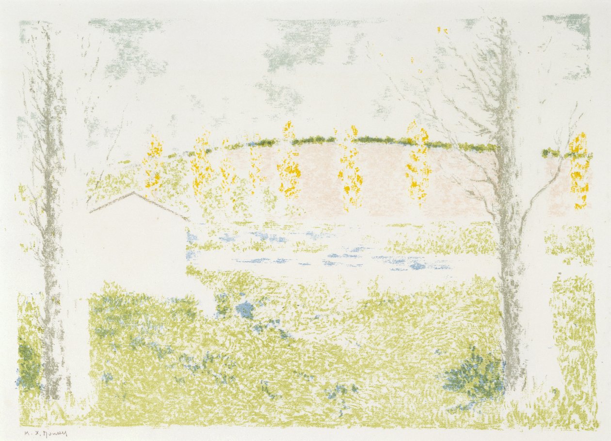 Paesaggio con una casa, 1897 da Ker Xavier Roussel