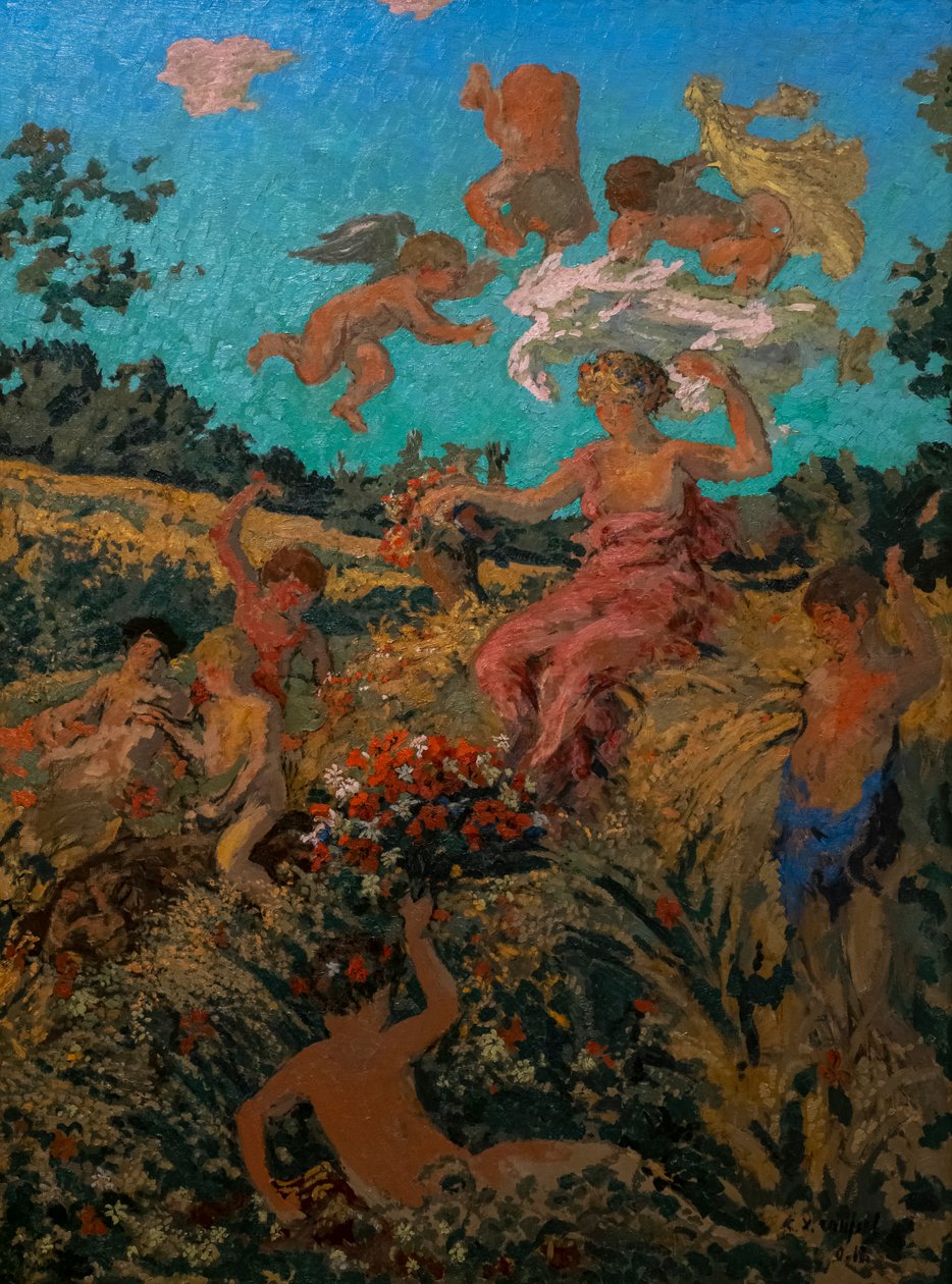 Il trionfo di Bacco (Festa pastorale) Dittico da Ker Xavier Roussel