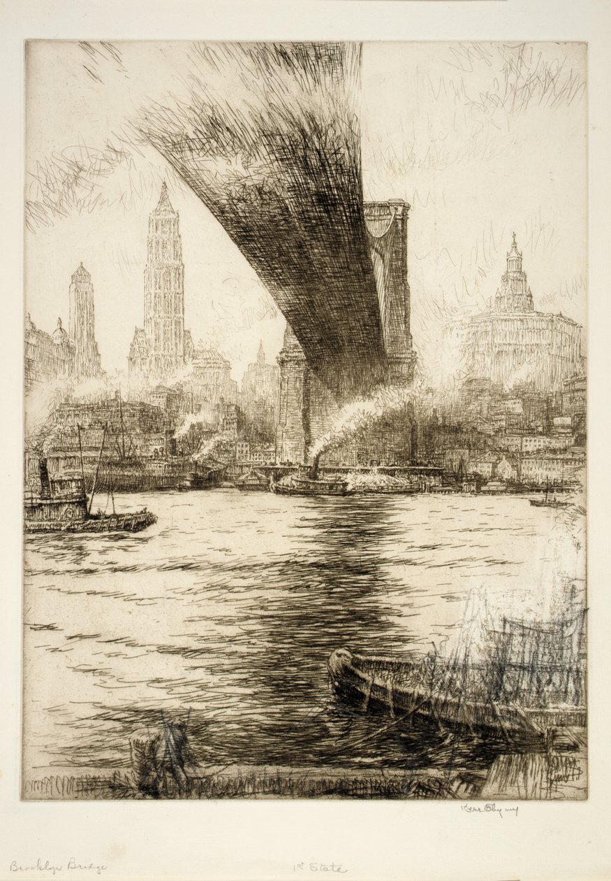 Ponte di Brooklyn da Kerr Eby