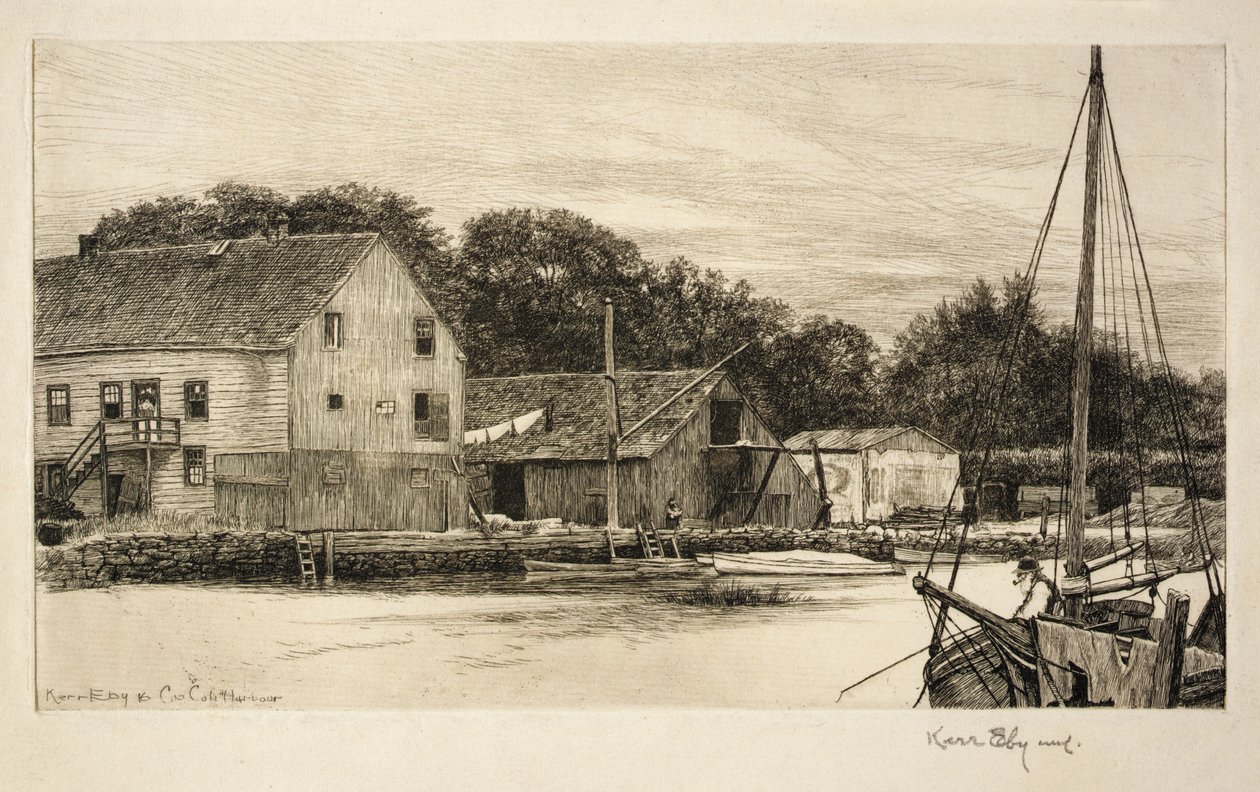 Porto di Cos Cob da Kerr Eby