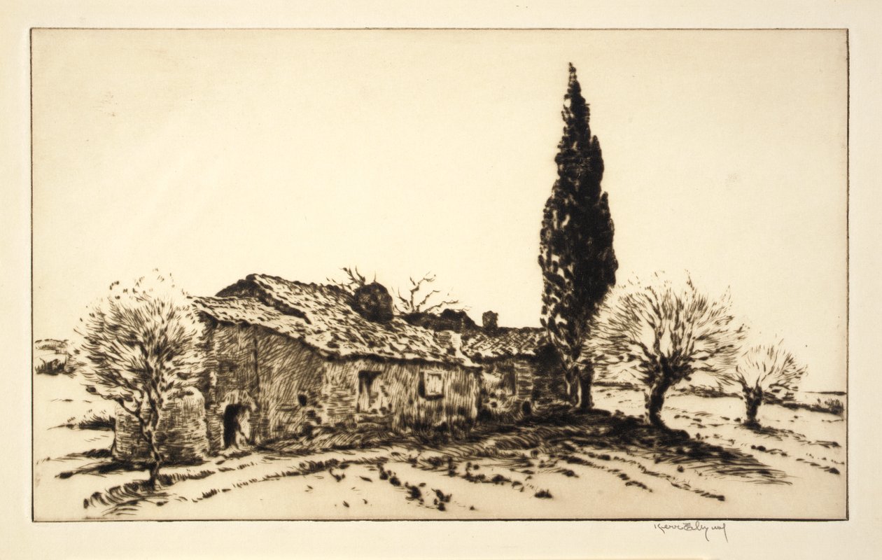 Fattoria abbandonata, St. Cyr da Kerr Eby
