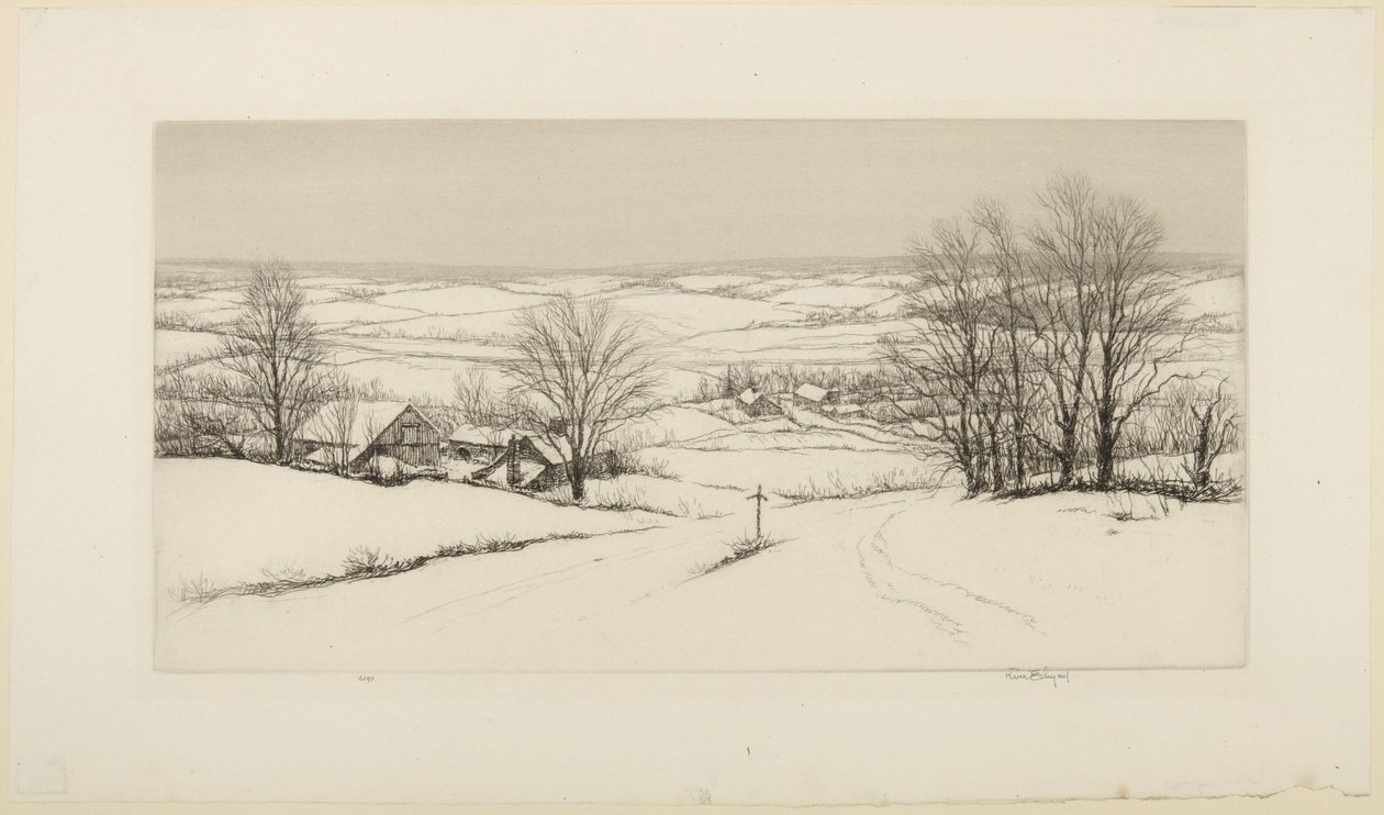 Inverno nel New England da Kerr Eby