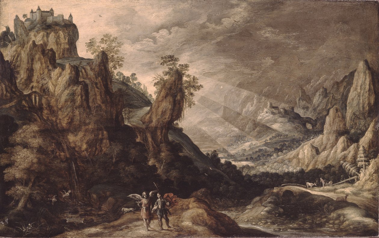 Paesaggio con Tobia e l