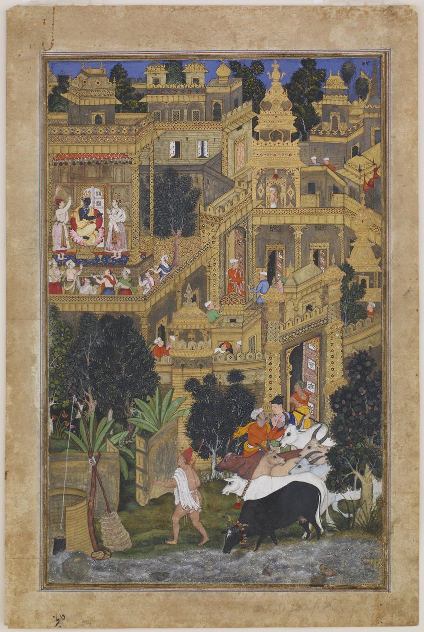 Il Signore Krishna nella Città d