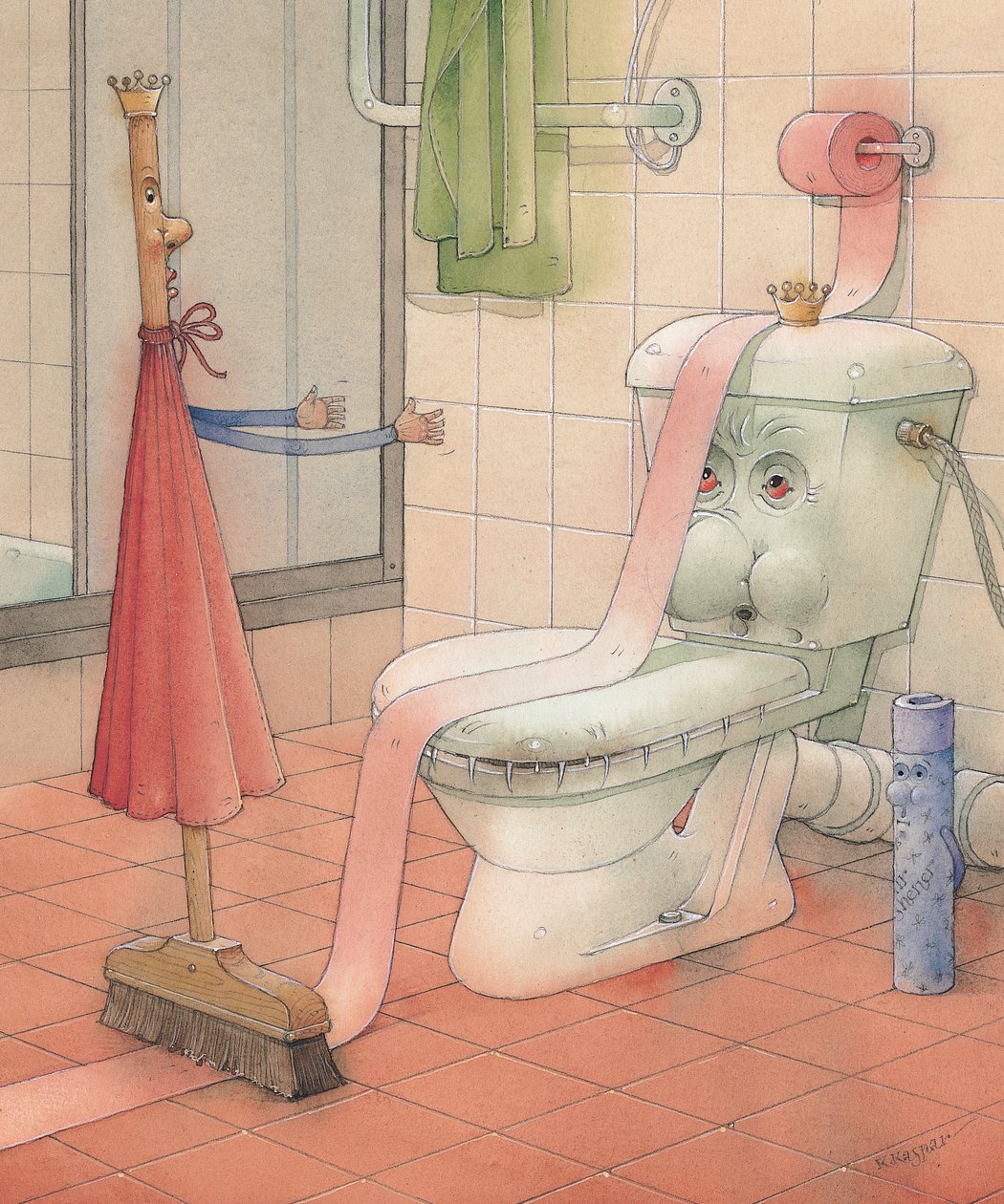 Storia del WC da Kestutis Kasparavicius