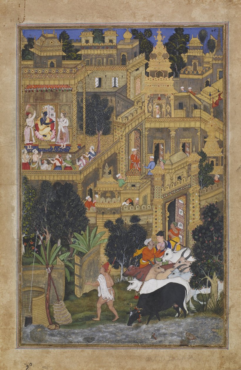 Il Signore Krishna nella Città d