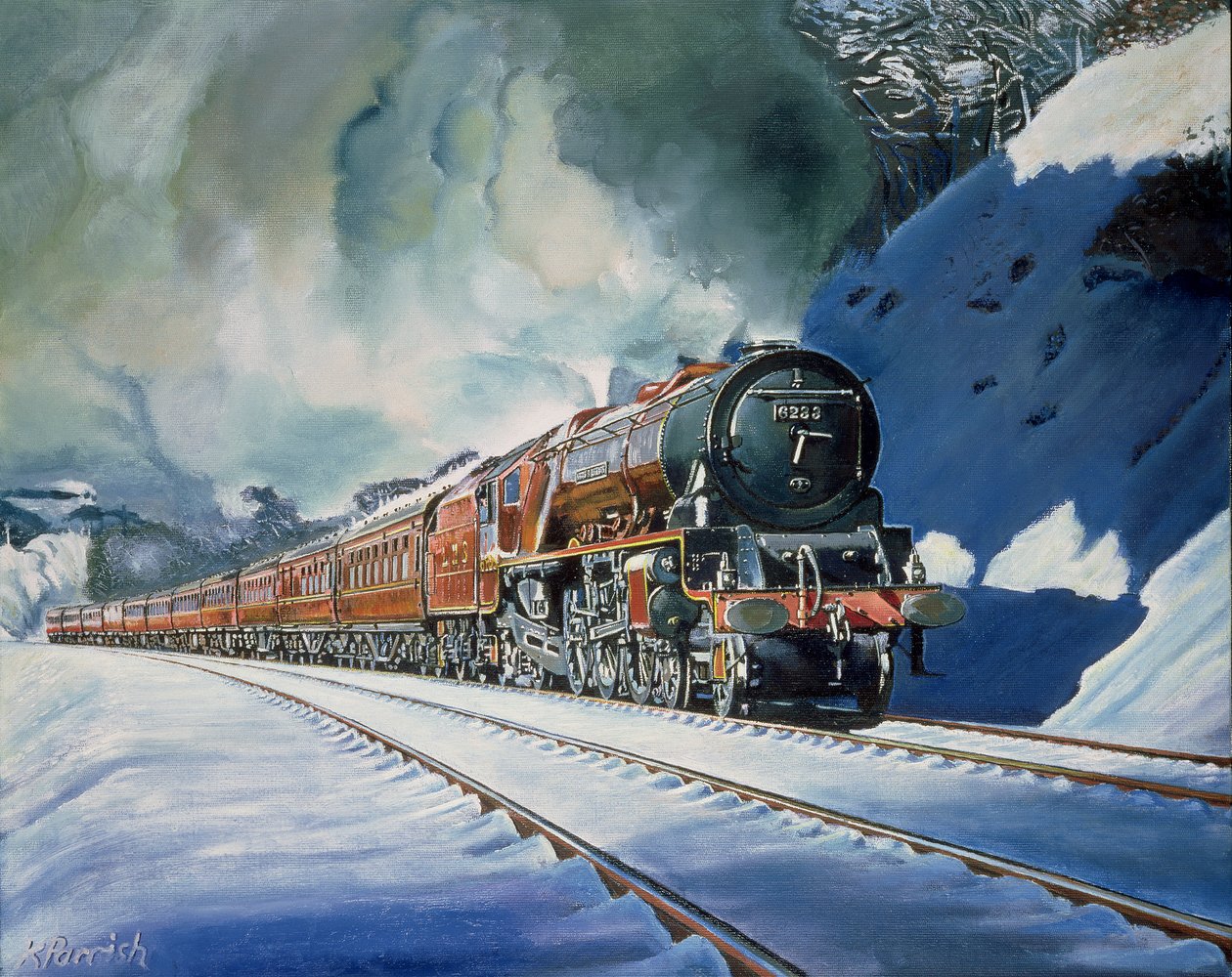 Duchessa in sfida da Kevin Guild of Railway Artist Parrish