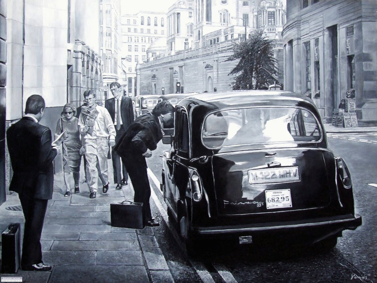 Noleggio Taxi, 2008 da Kevin Guild of Railway Artist Parrish