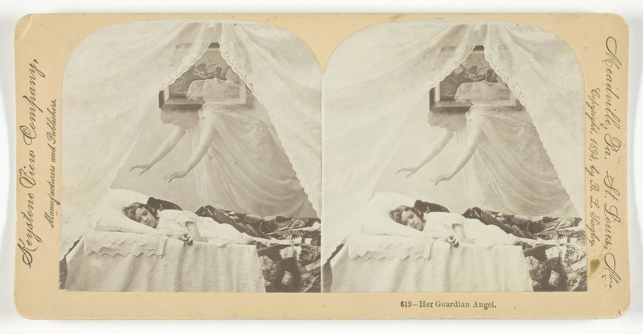 Il suo angelo custode, 1894 da Keystone View Company