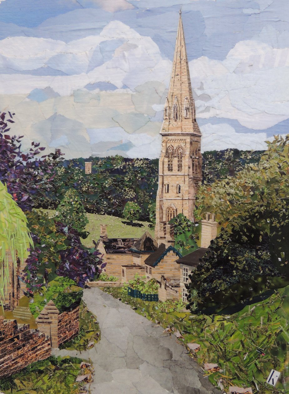 Villaggio di Edensor da Kirstie Adamson