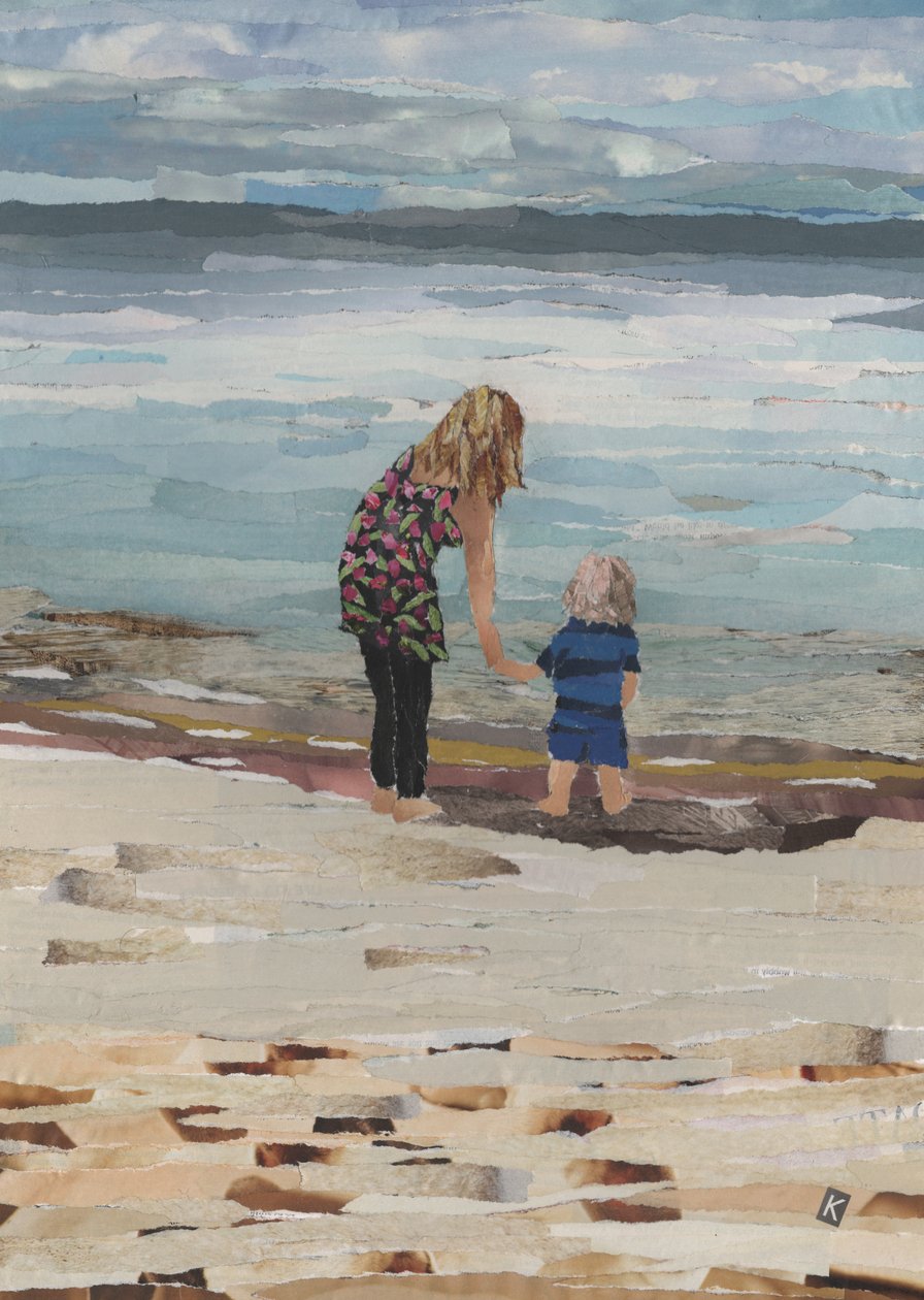 Spiaggia di Vrouwenpolder, Paesi Bassi da Kirstie Adamson
