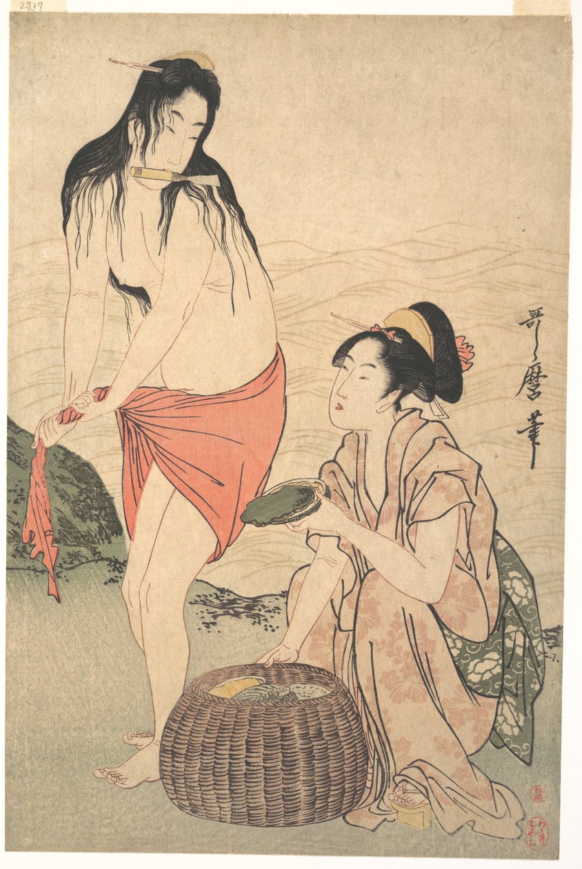Abalone Divers da Kitagawa Utamaro