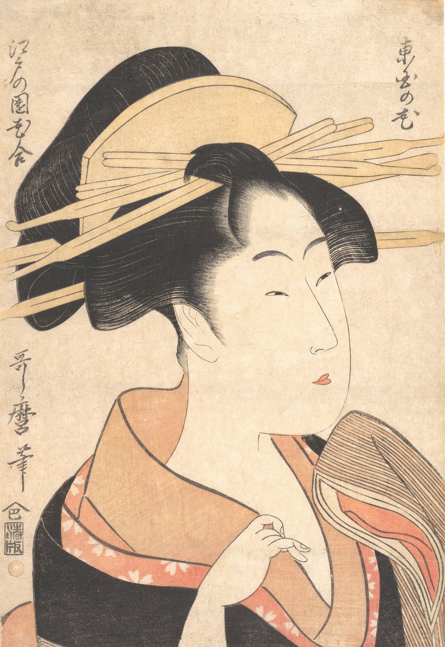 Azumaya no Hana, ca. 1790 da Kitagawa Utamaro