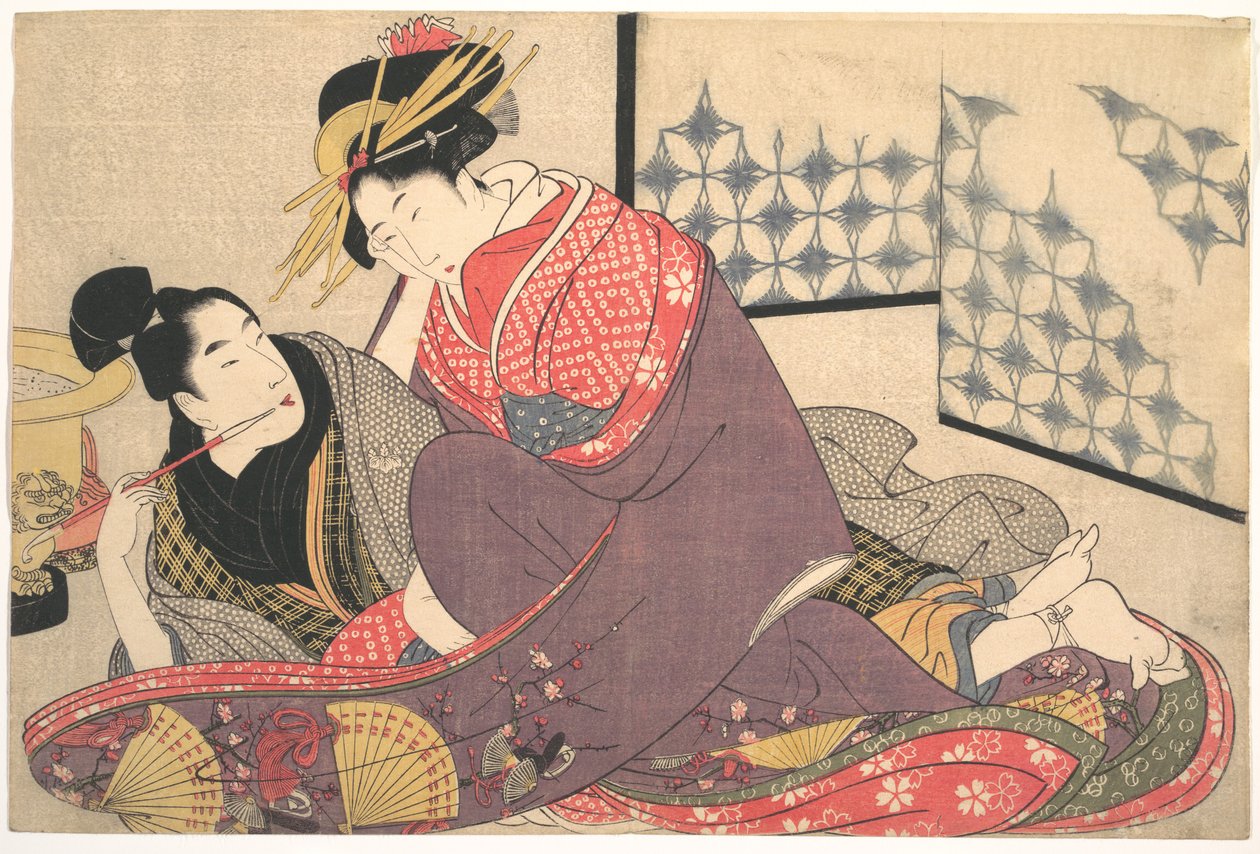 Stampa erotica da Kitagawa Utamaro