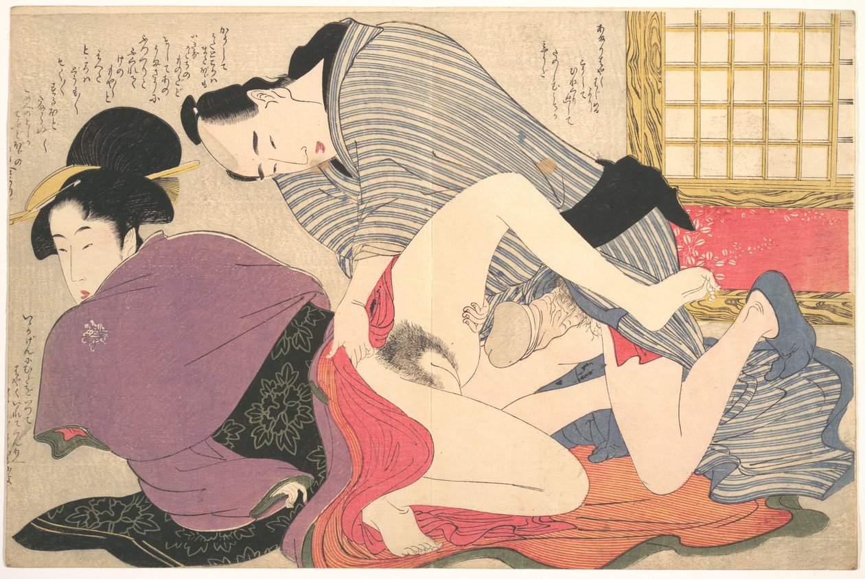 Stampa erotica da Kitagawa Utamaro