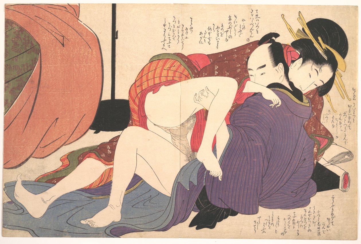 Stampa erotica da Kitagawa Utamaro