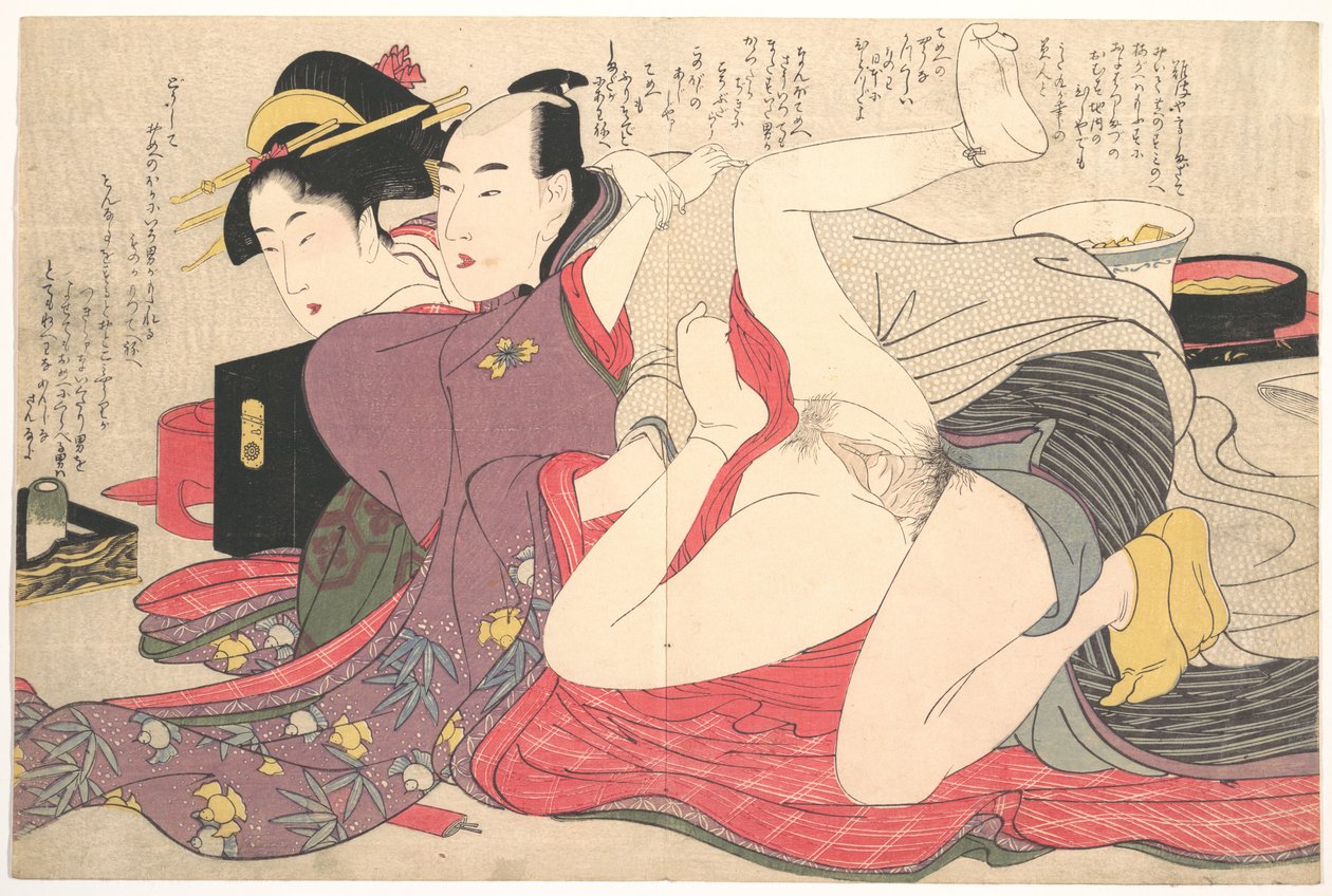 Stampa erotica da Kitagawa Utamaro