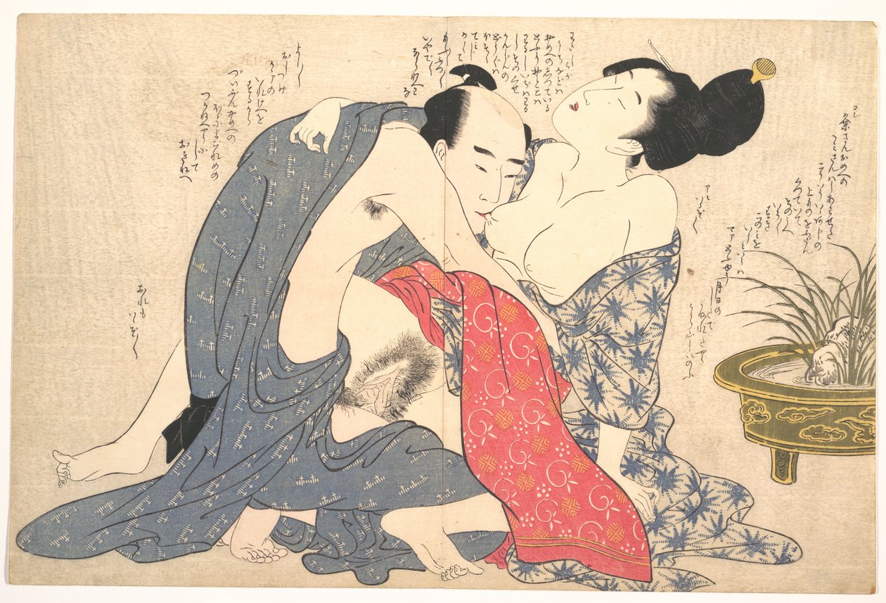 Stampa erotica da Kitagawa Utamaro
