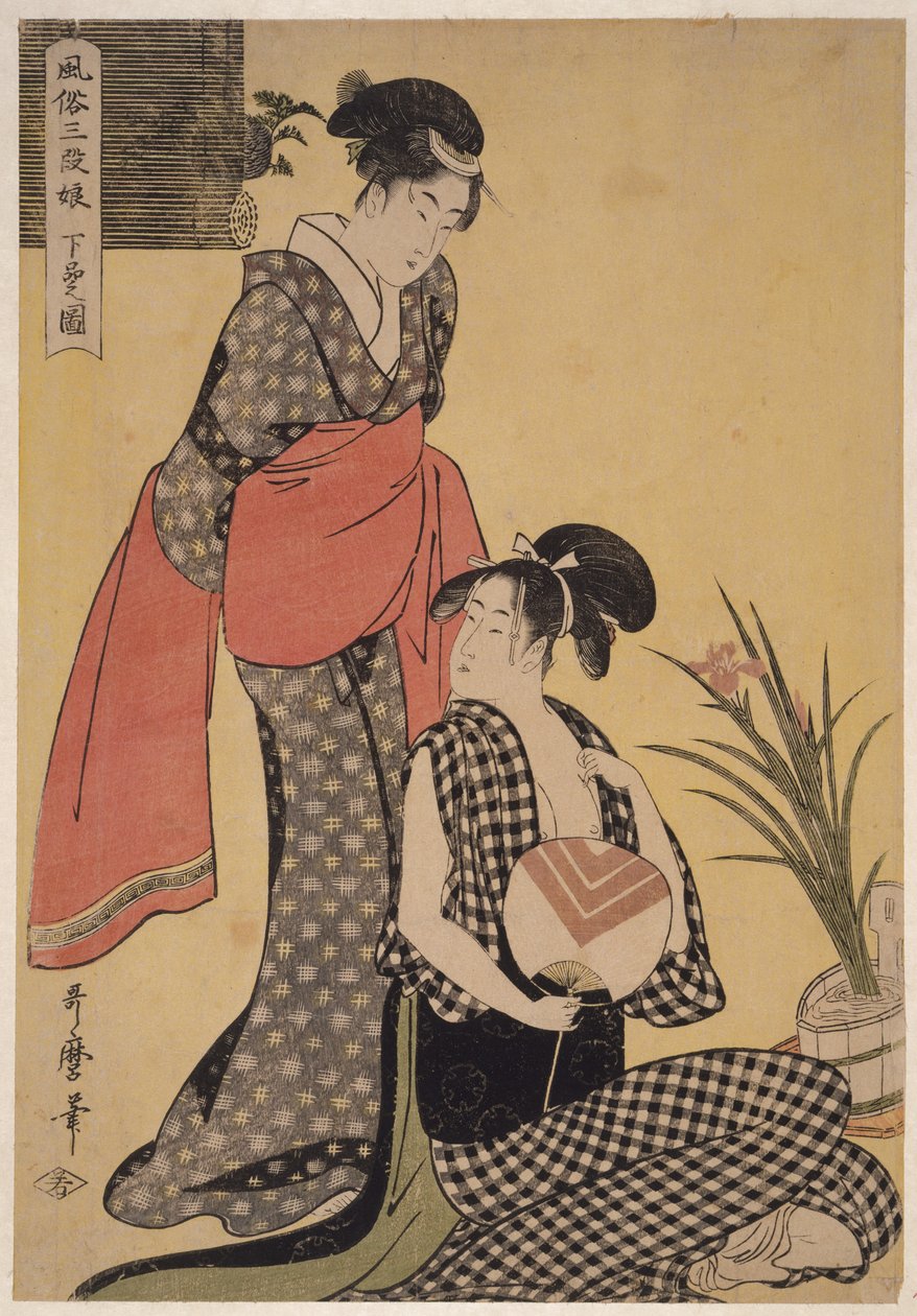 Gebon no zu da Kitagawa Utamaro