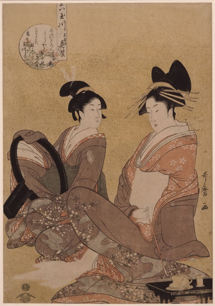 Hanamurasaki del Tamaya, 1793 da Kitagawa Utamaro