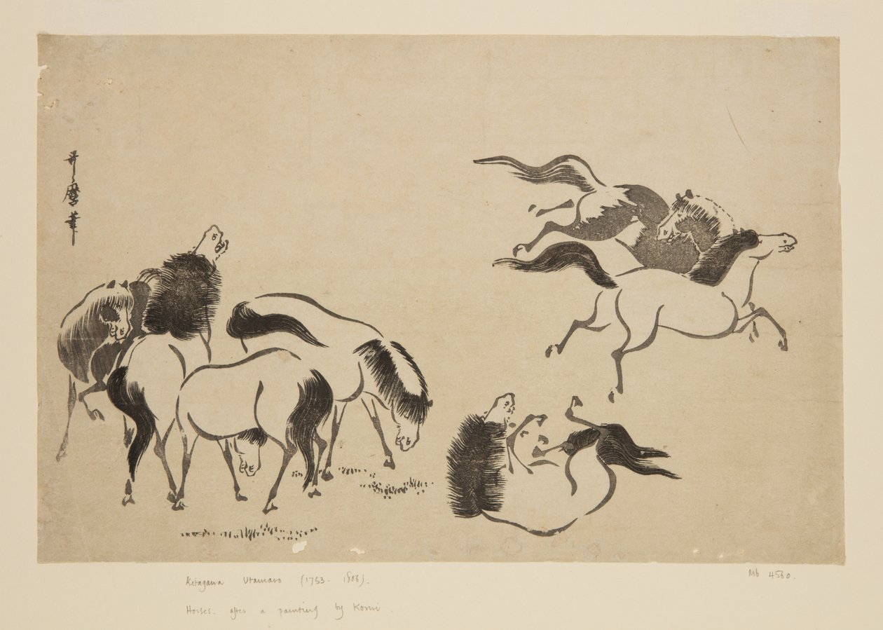 Cavalli da Kitagawa Utamaro