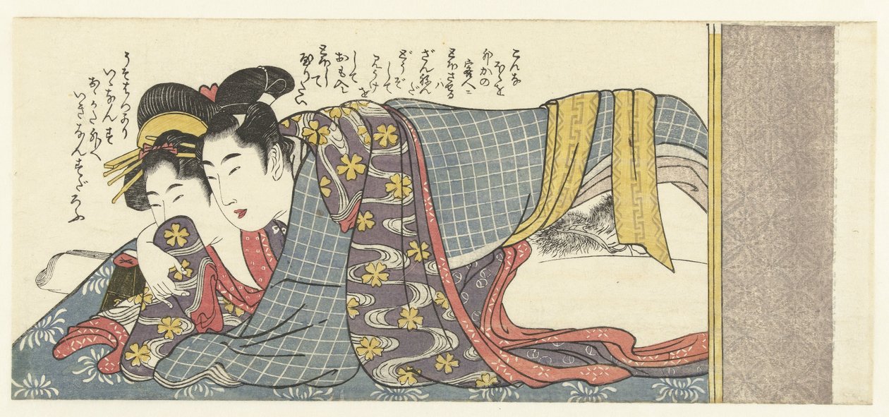 Coppia innamorata da Kitagawa Utamaro