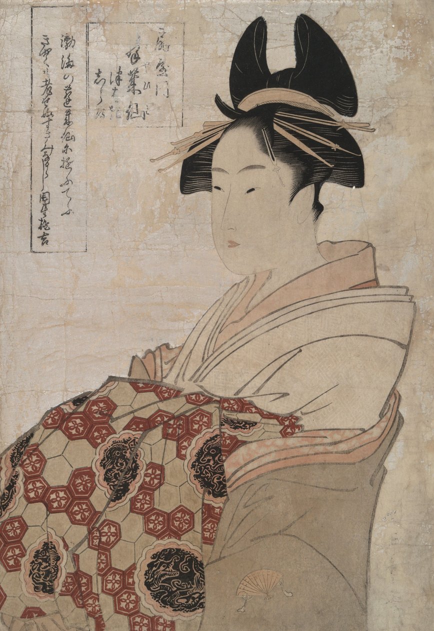 Miyahito della sala da tè Ōgi-ya da Kitagawa Utamaro