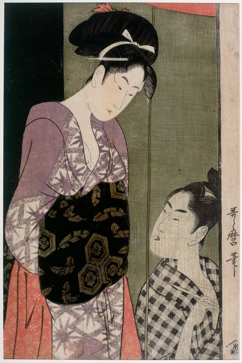 Zanzariera da Kitagawa Utamaro