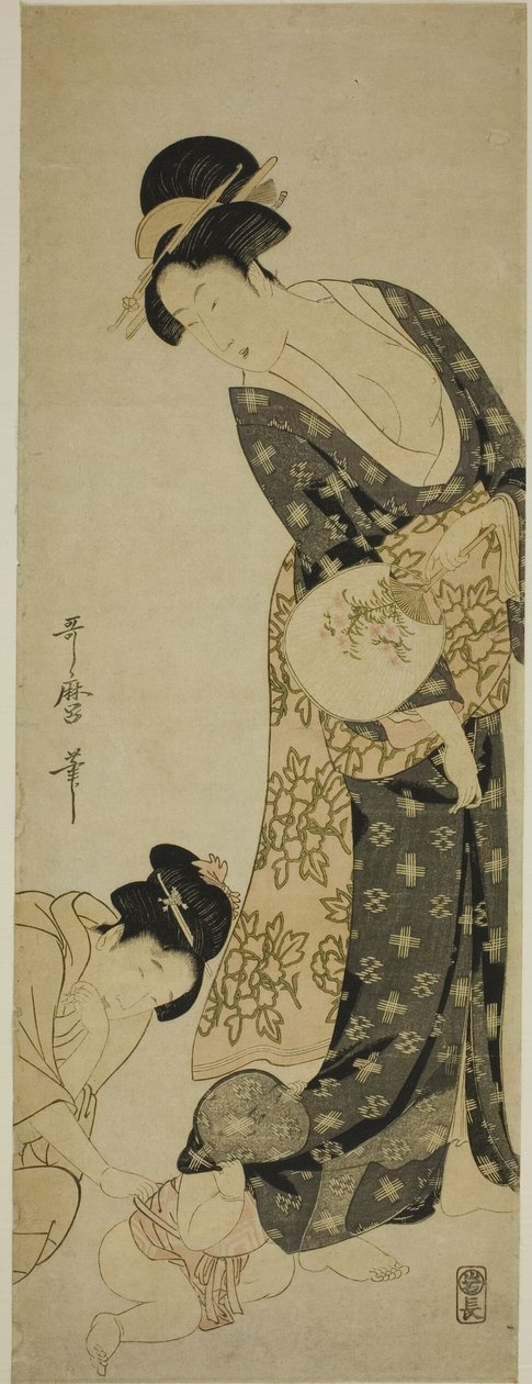 Madre e figlio da Kitagawa Utamaro