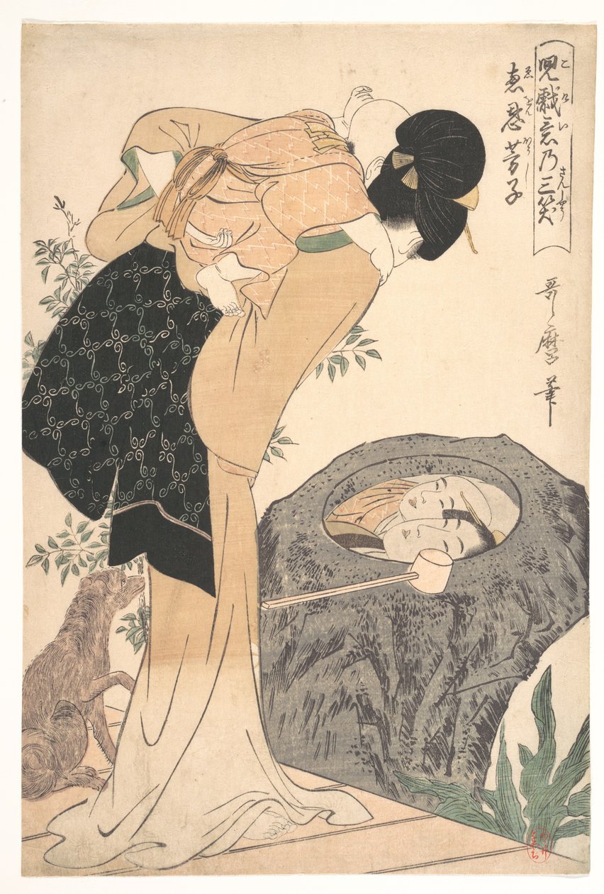 Madre e figlio da Kitagawa Utamaro