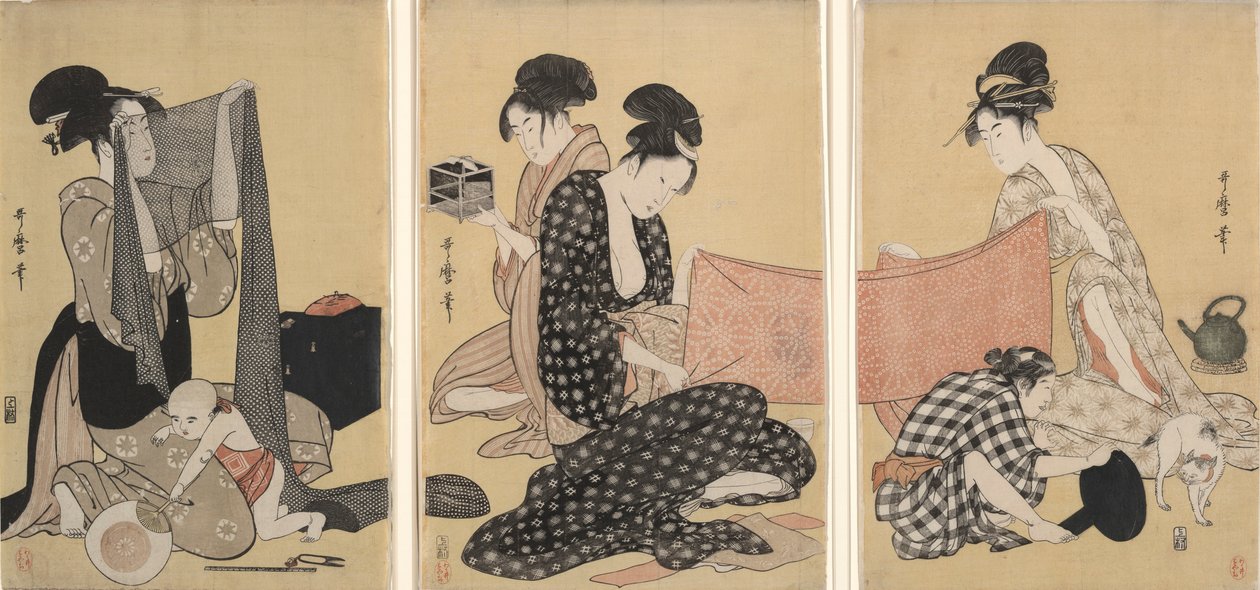 Ricamo da Kitagawa Utamaro