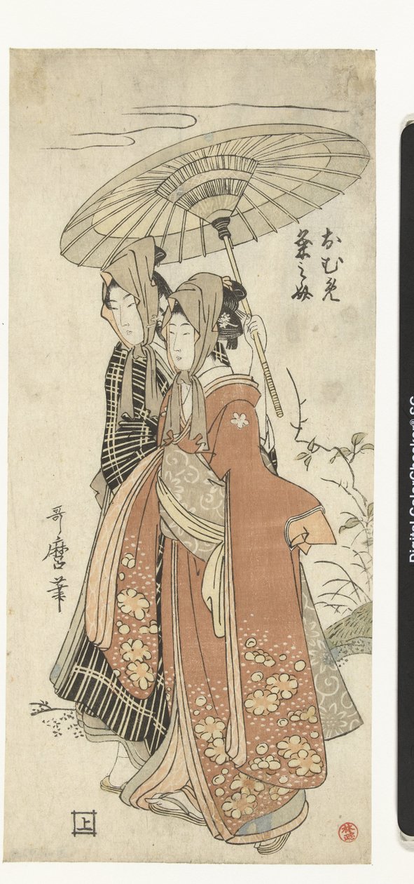 Oume e Kumenosuke da Kitagawa Utamaro