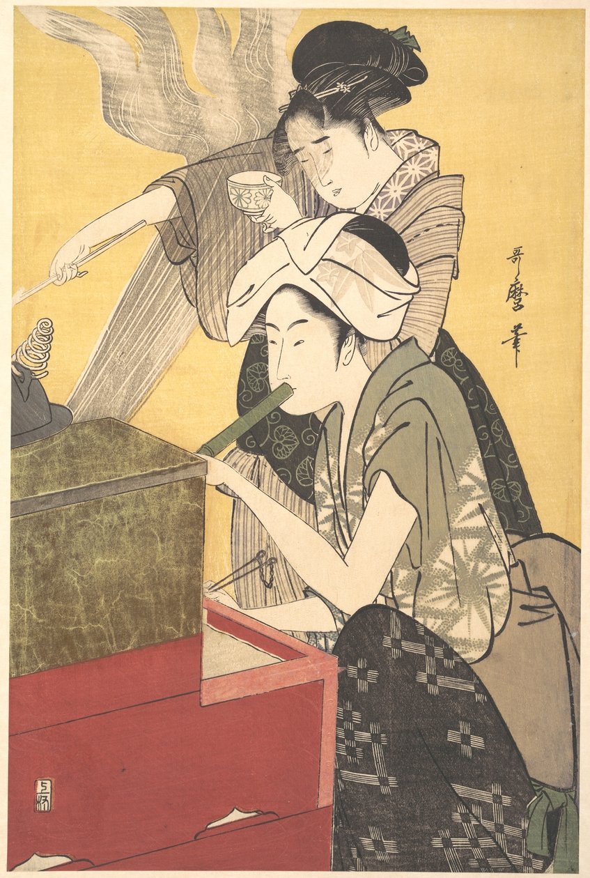 La cucina da Kitagawa Utamaro
