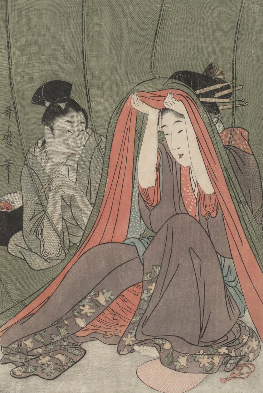 La zanzariera da Kitagawa Utamaro