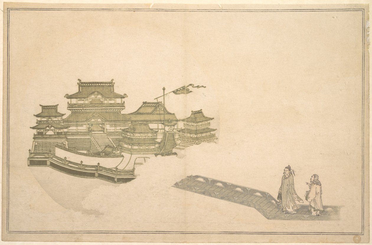 Il Palazzo sulla Luna da Kitagawa Utamaro
