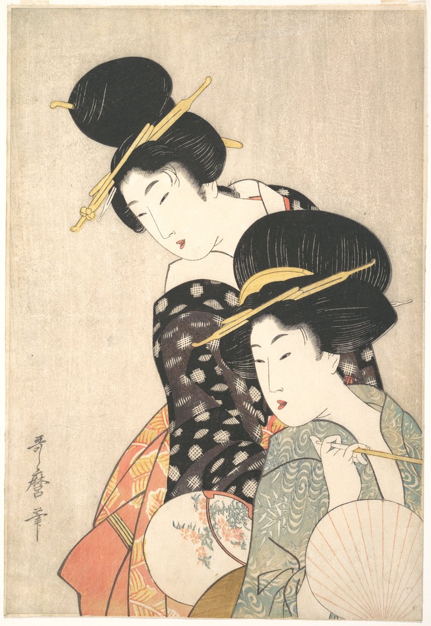 Due donne da Kitagawa Utamaro