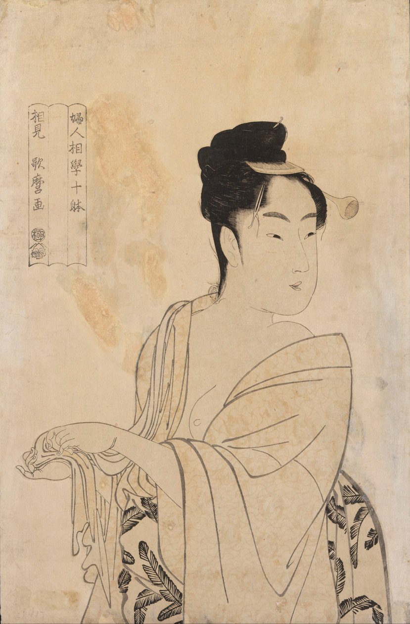 Senza titolo da Kitagawa Utamaro
