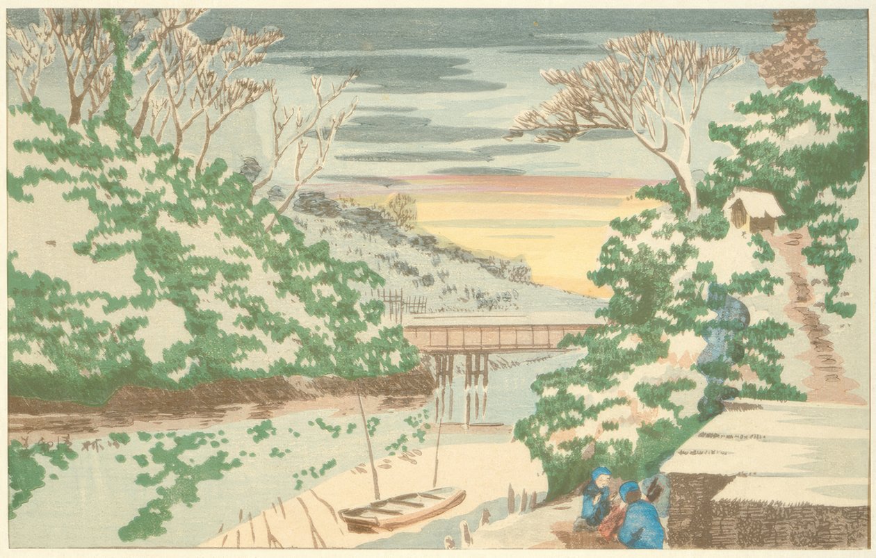 Neve a Ochanomizu da Kiyochika Kobayashi