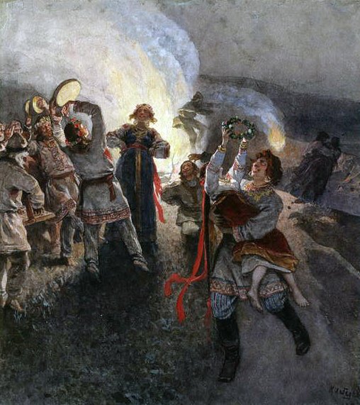 Celebrazioni del Primo Maggio, 1902 da Klavdiy Vasilievich Lebedev