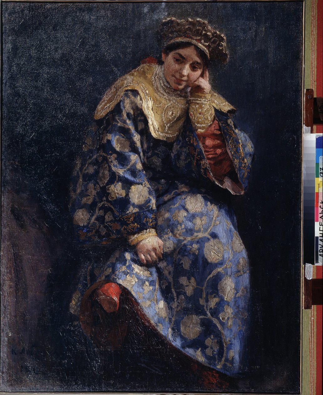 Figlia di boiardo da Klavdiy Vasilievich Lebedev