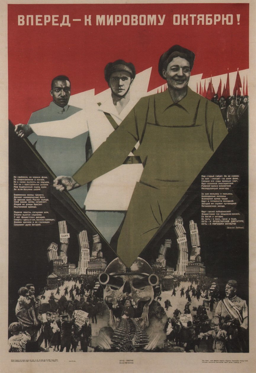 Avanti mondo ottobre!, 1933 da Klinch