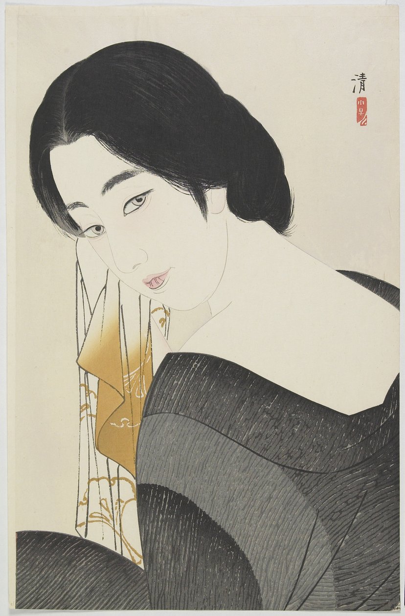 Dopo il bagno, 1933 da Kobayakawa Kiyoshi
