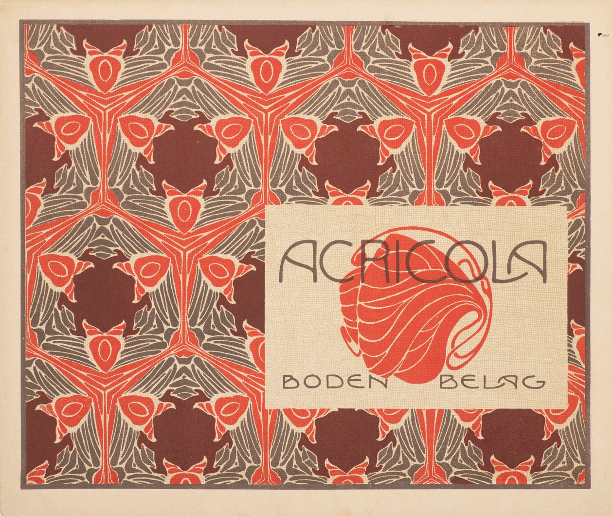 Pavimentazione di Acricola, 1901 da Koloman Moser