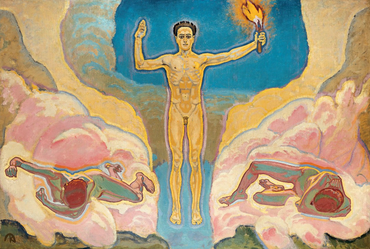 Das Licht - La luce... (olio su tela) da Koloman Moser