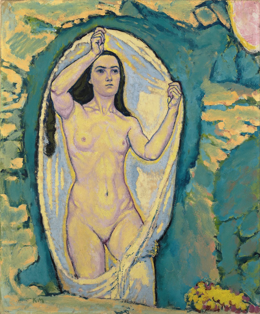 Venere nella grotta da Koloman Moser