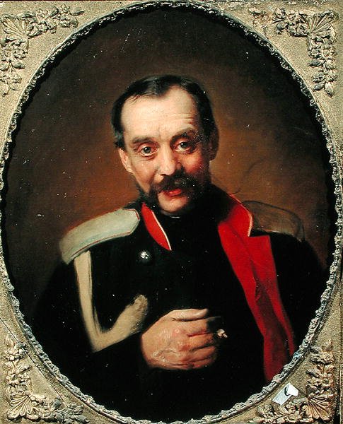Ritratto del compositore Cesar A. Kyui (1835-1918) da Konstantin Egorovich Makovsky