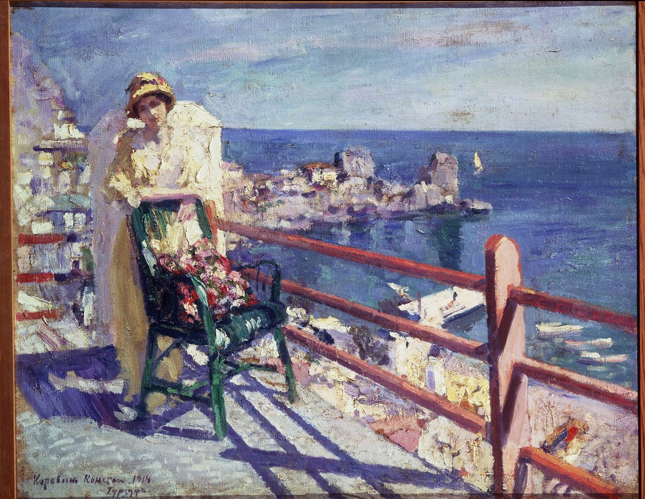 Gurzuf da Konstantin Alekseevich Korovin