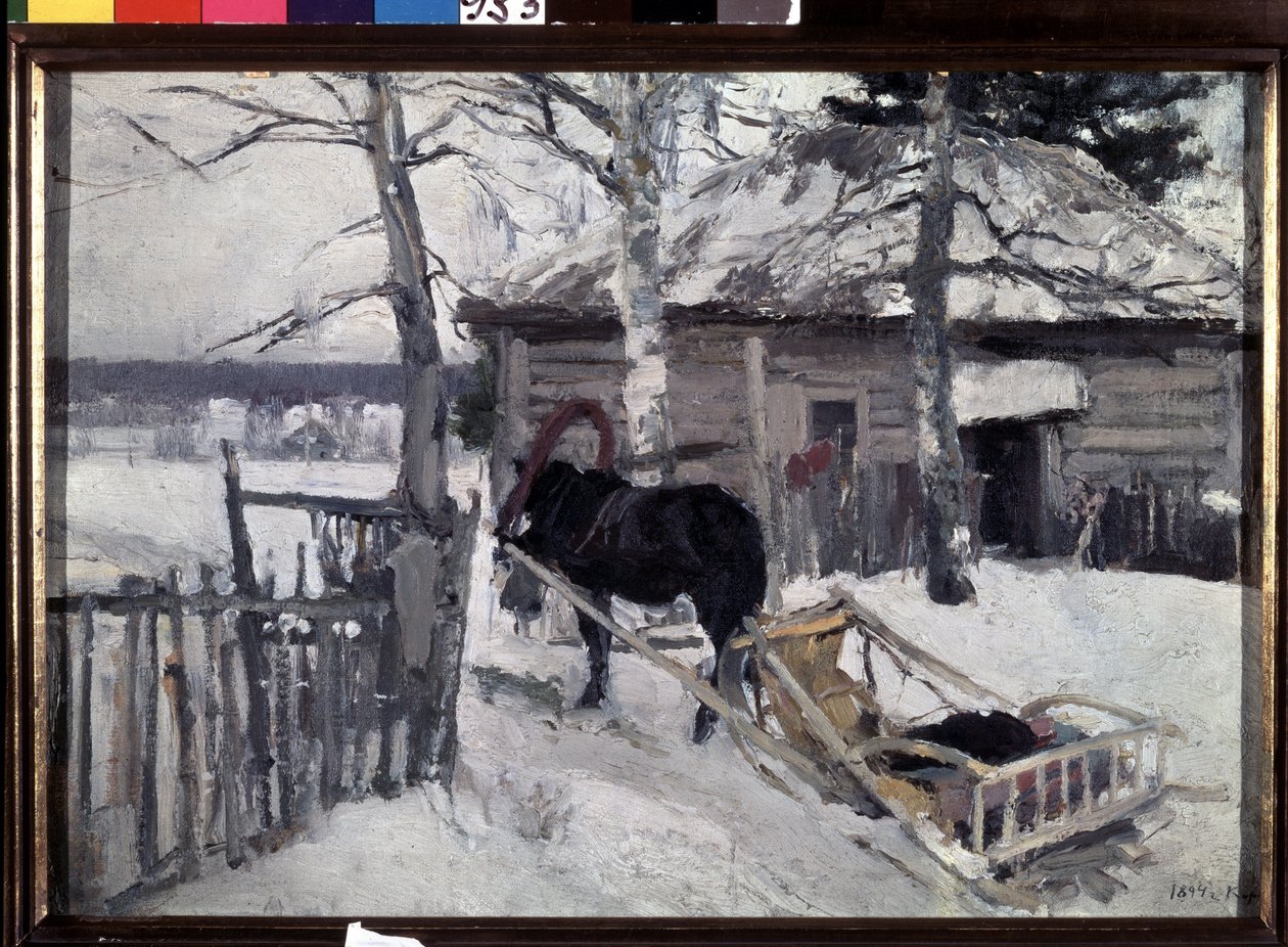 Inverno da Konstantin Alekseevich Korovin