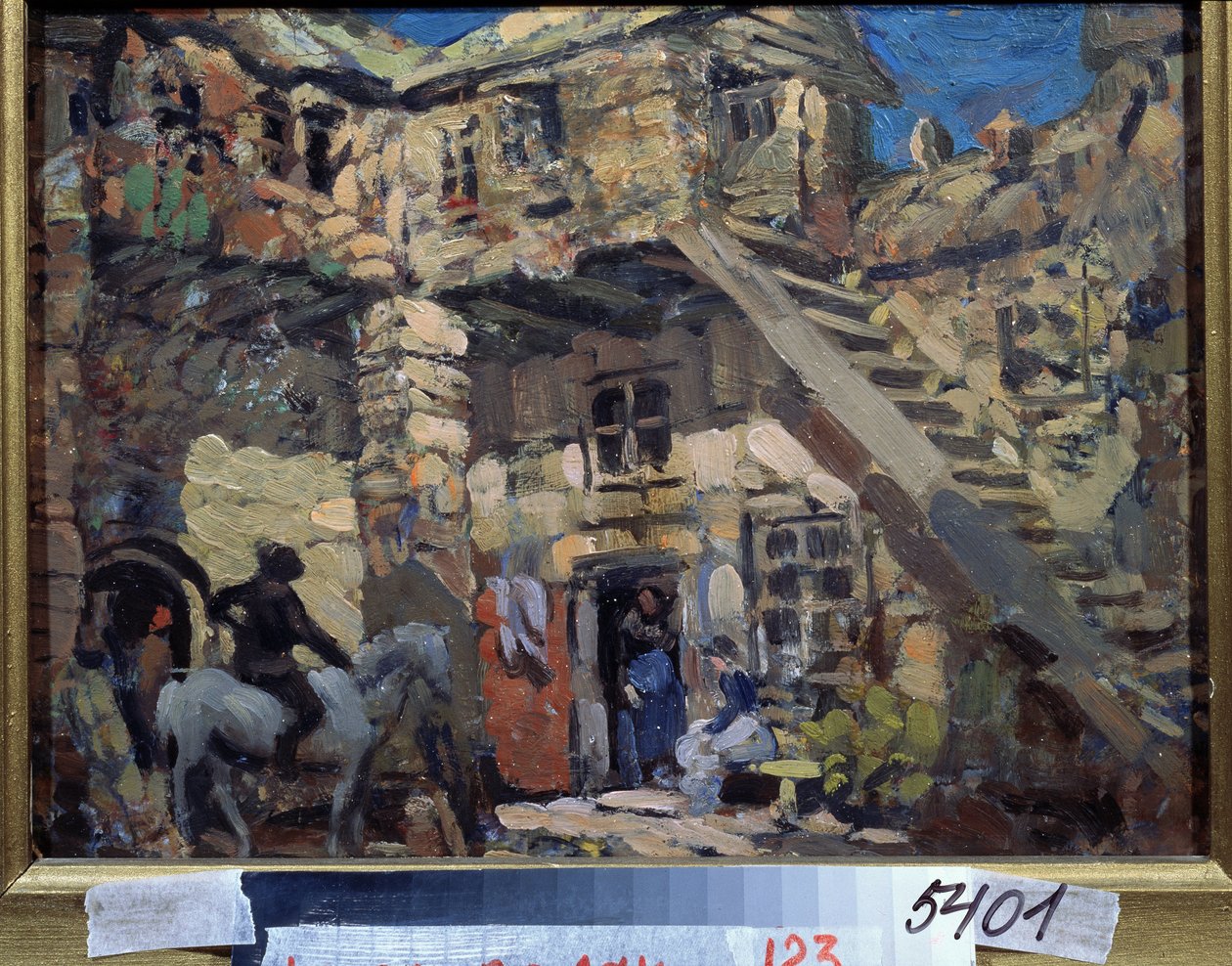 Progetto di scenografia per il balletto Don Chisciotte di Ludwig Minkus da Konstantin Alekseevich Korovin