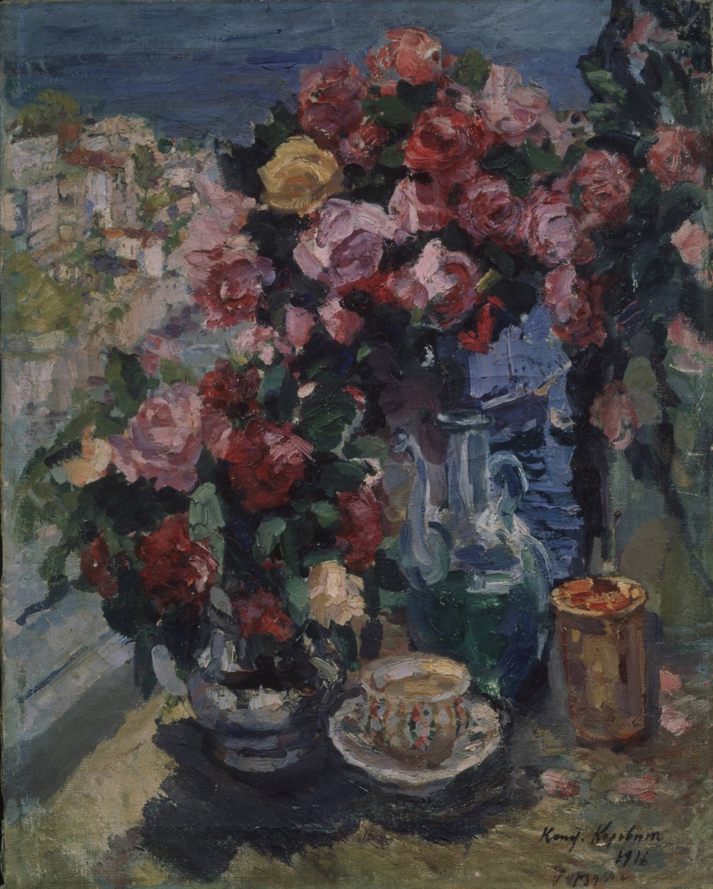 Rose. Gurzuf, 1916 da Konstantin Alekseevich Korovin